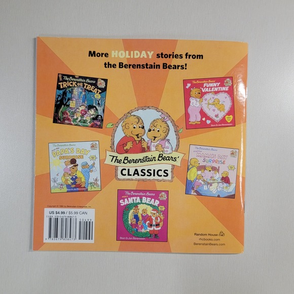 📚 4/$15 The Berenstain Bears and the Prize Pumpkin Classic Kids Book Stickers - Picture 2 of 2